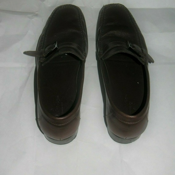 Ermenegildo Zegna Handmade Leather Monk Loafers